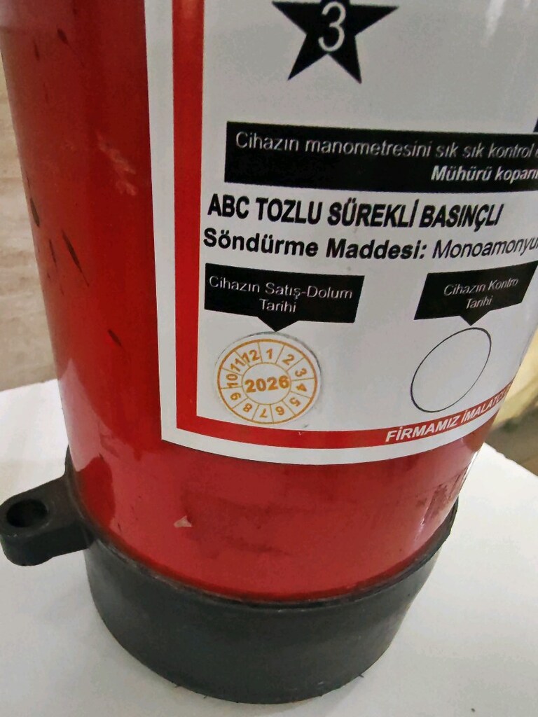 Dolu söndürme cihazı - 2