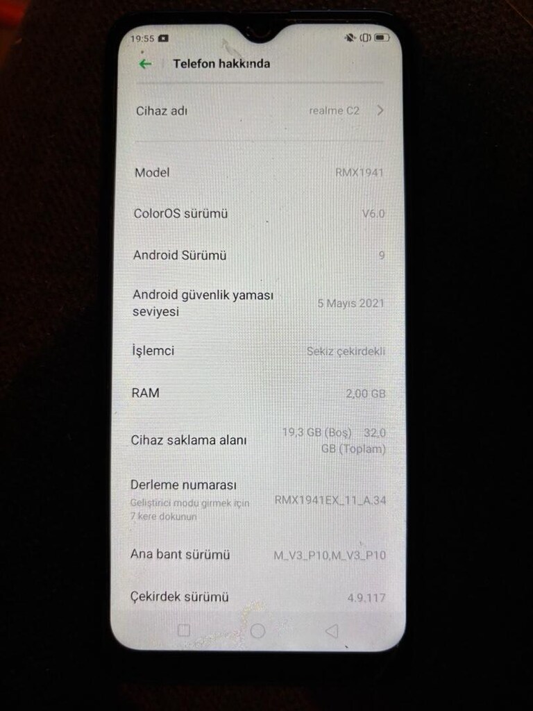realme C2 cep telefonu - 3