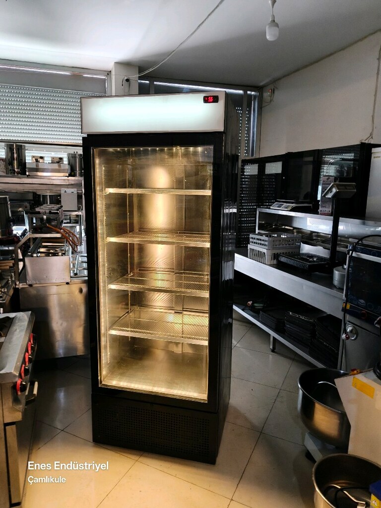 dik içecek meşrubat kola vitrin dolabı - 3
