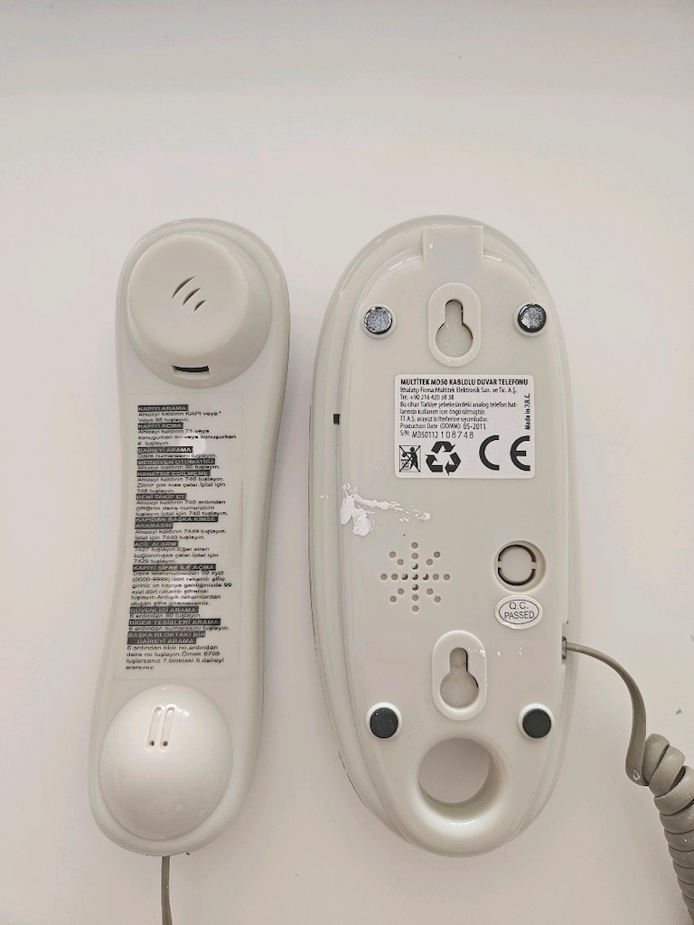 Multitek Apartman MD50 Model APT 160 Santral Sistemi ile uyumlu - 4
