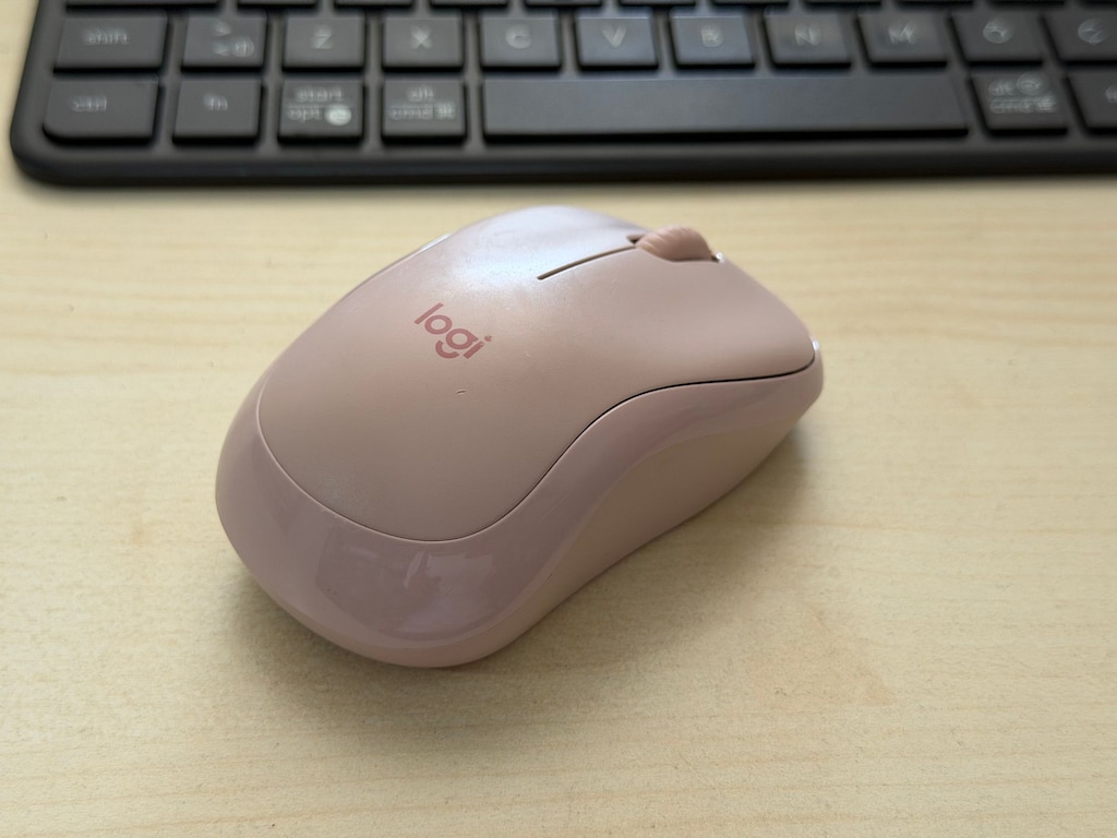 Logitech M240 Pembe Sessiz Optik Kablosuz Mouse - 7