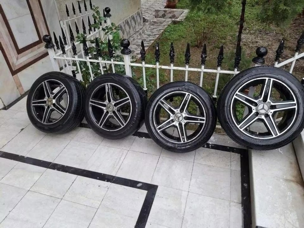 Mercedes Amg dir Cla Lara olur C serisi E serisi hepsine olur 5x112 - 3