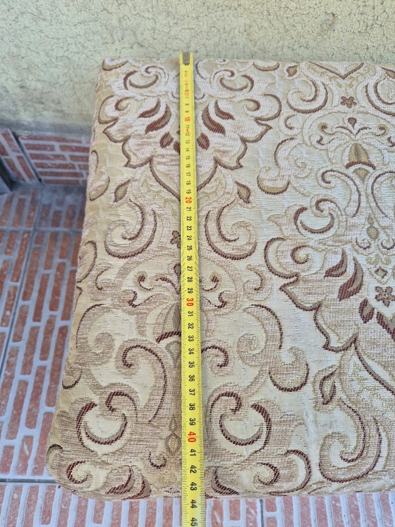 Ahşap lükens ayaklı puf - 5