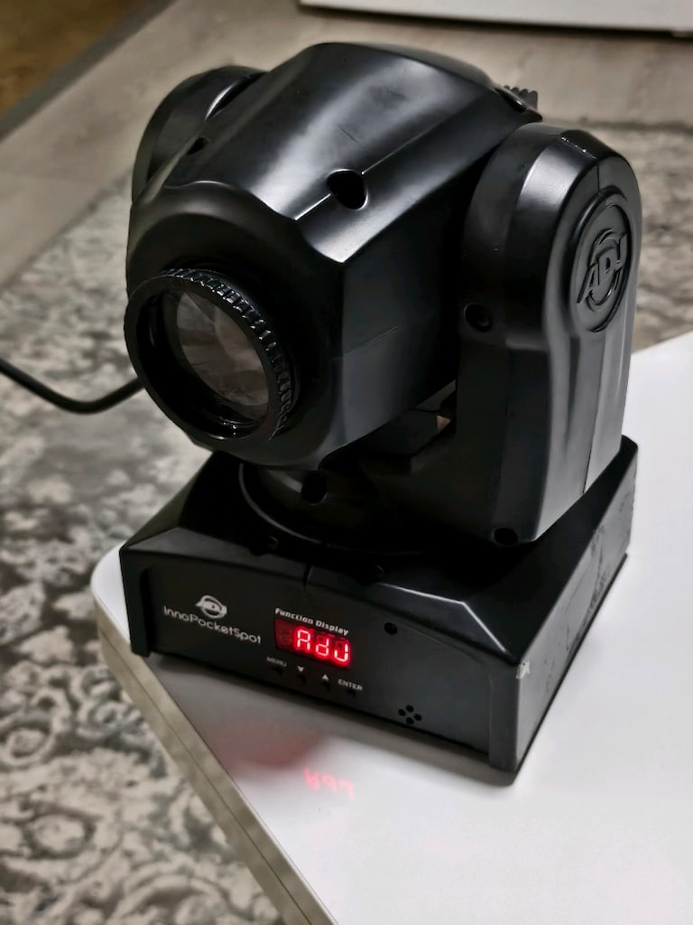 ADJ Inno Pocket Spot Mini Moving Head - Temiz Sahne Robot Işığı - 2