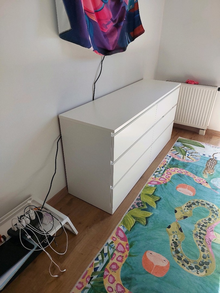 IKEA Malm 6 Çekmeceli Şifonyer Beyaz (160x78 cm) - Sıfır Ayarında - 2