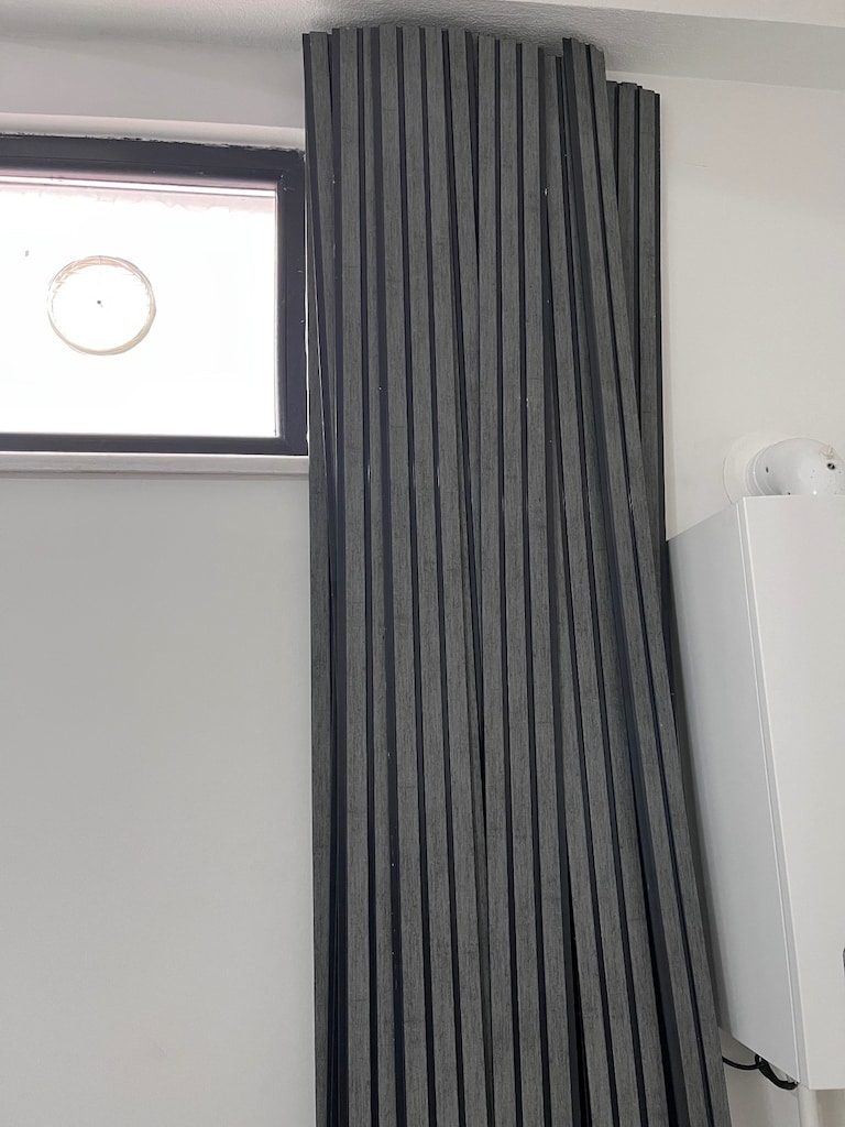 ACİL! Antrasit Dekoratif PVC Lambri 280x11 cm Faturalı Kusursuz - 2