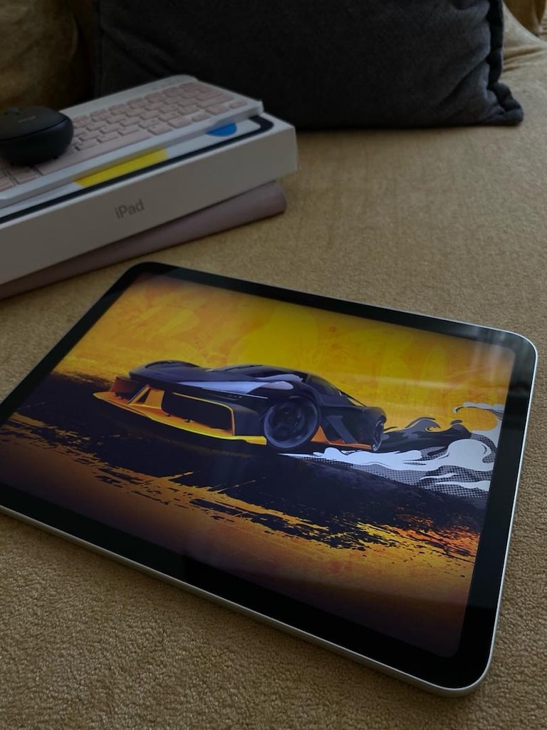 iPad A16 11.nesil WİFİ 128GB ve +klavye +mouse kablosuz bağlantı - 3