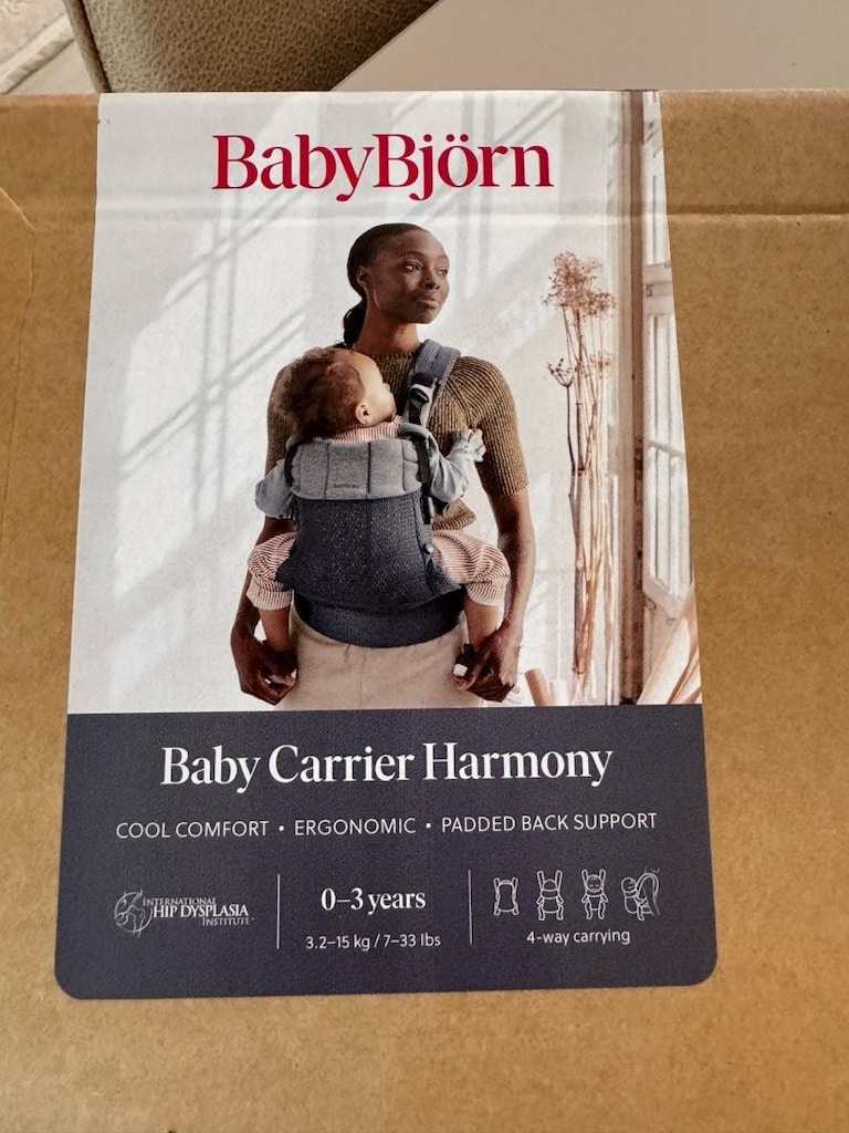 BabyBjörn Kanguru Harmony 3D Anthracite - 6
