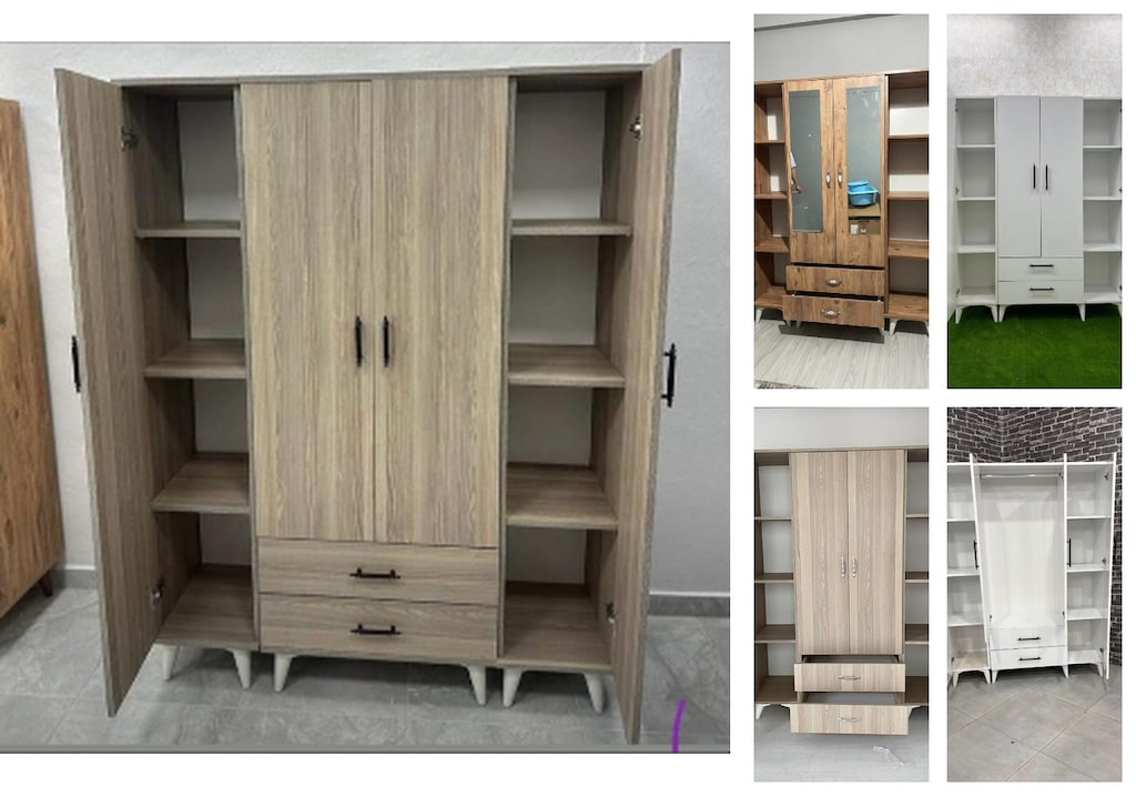 4 kapaklı elbise dolabı gghfwytjfd - 5