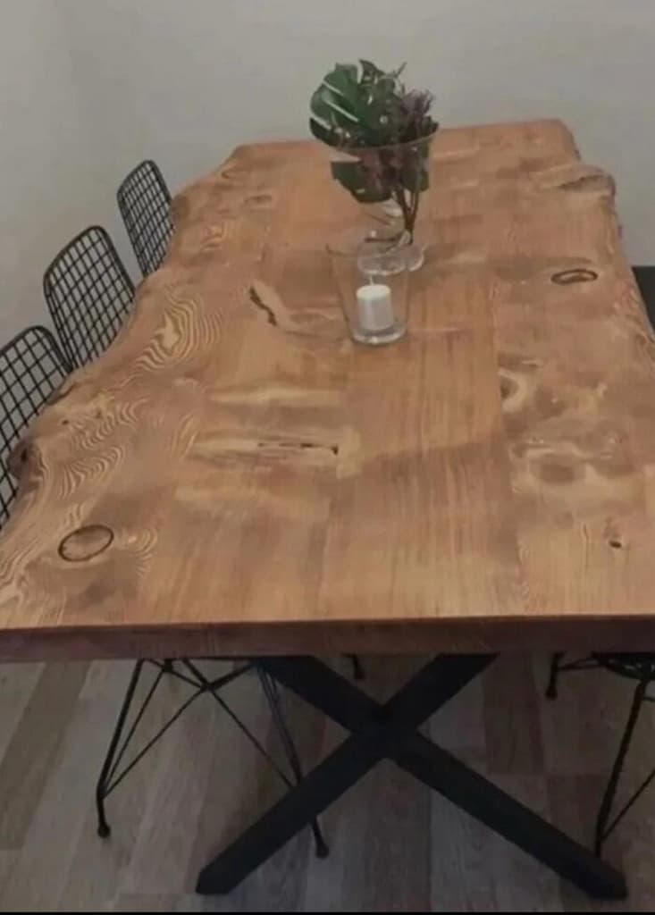 ahşap yemek masası - 4