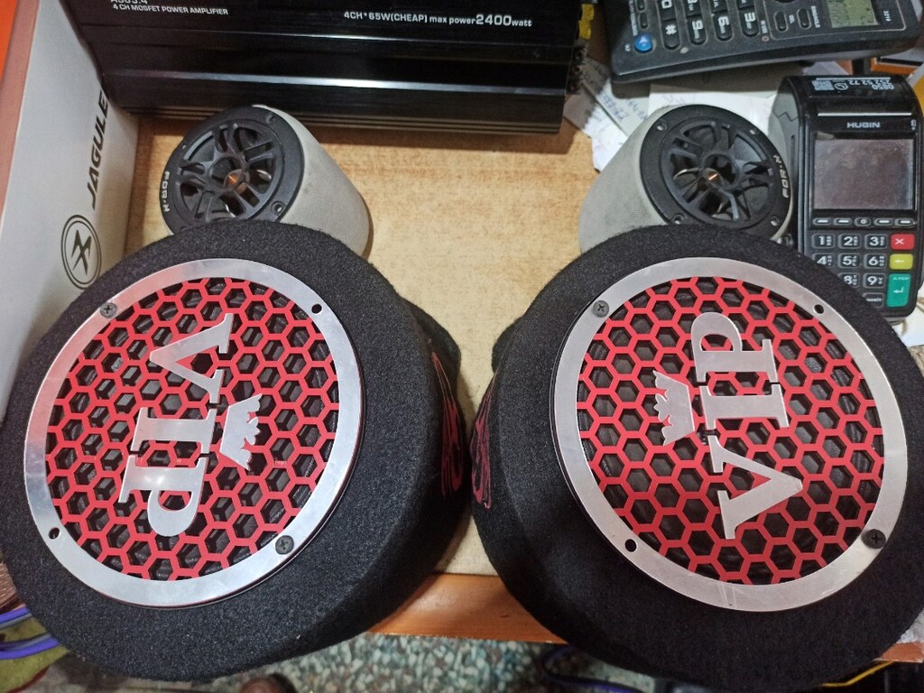 sıfır ayarında 4KANAL oto anfi 16cm mobas midrençler forx dome tiveter - 7