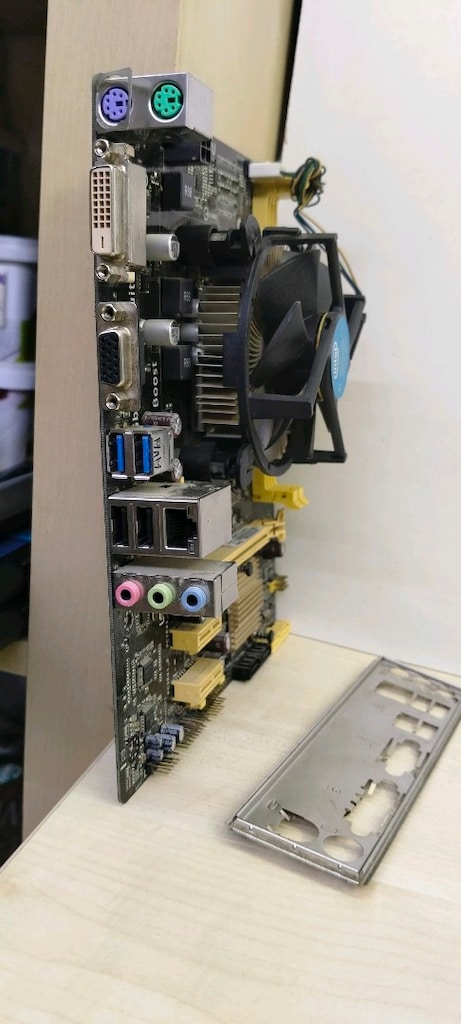 ASUS H81 ANAKART+İ5 4590+ CPU FANI - 7