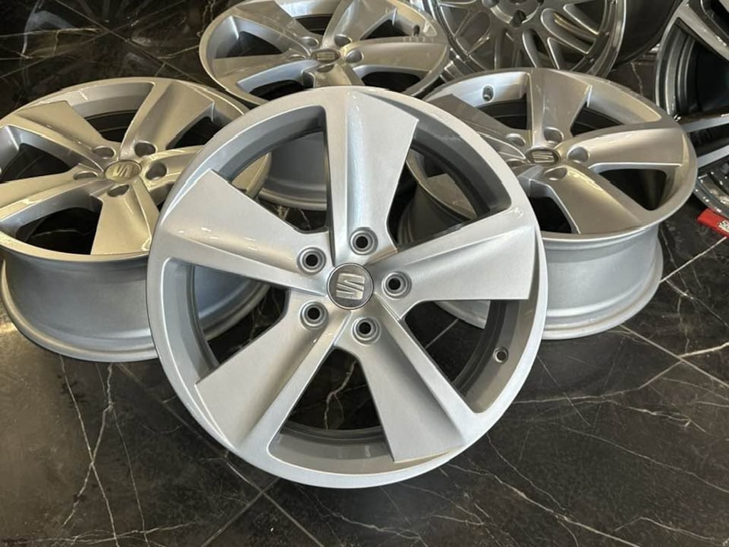 17 JANT 5X112 SEAT SKODA AUDİ VW ORJİNAL HATASIZ TAKIM - 4