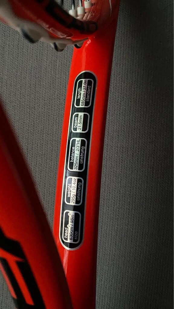 head radical mp youtek tenis raketi - 10