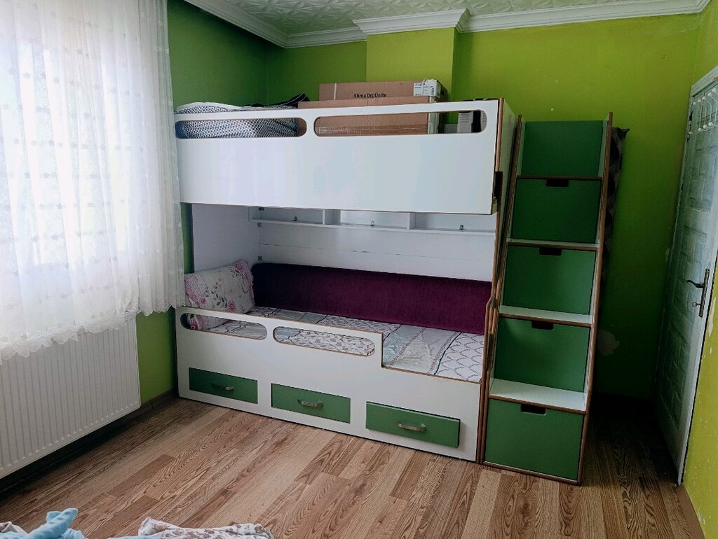 katlı MDF ranza - 2