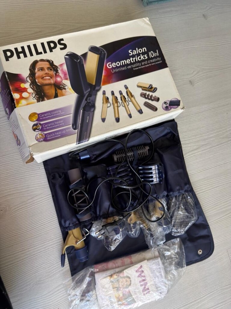 Philips HP4698/01 Salon Geometrics 10'u 1 Arada Saç Şekillendirme Seti - 4