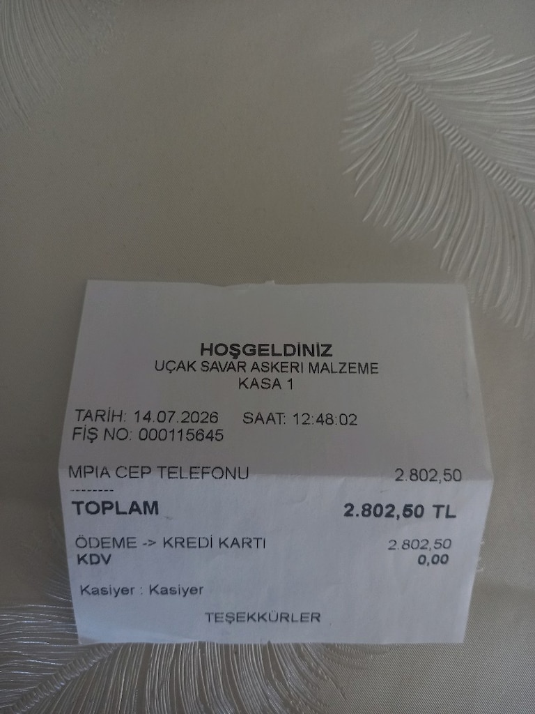 Asker Telefonu - Sadece 2 hafta kullanıldı (Herşey Dahil) - 9