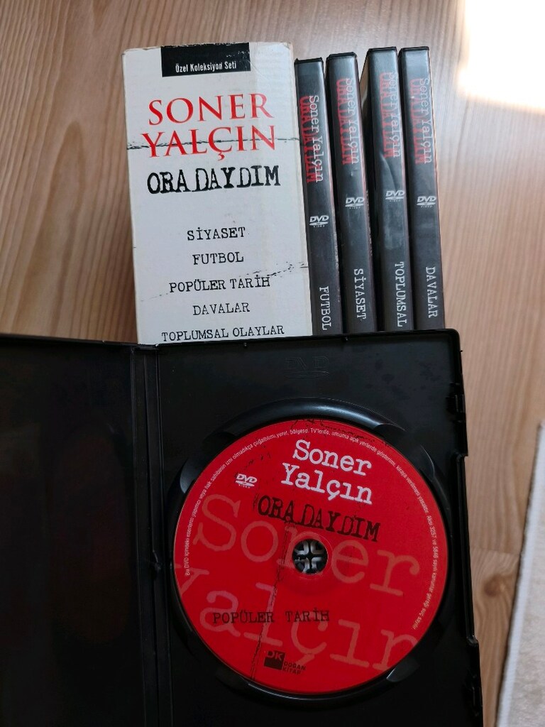Soner Yalçın oradaydım DVD seti - 2