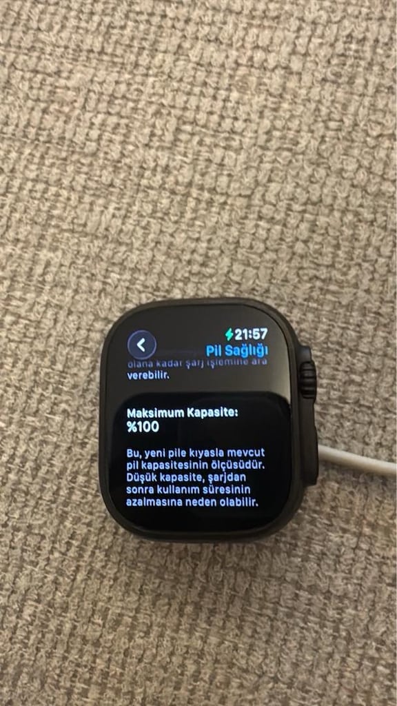 APPLE WATCH 3 ULTRA KOZMETİK 10/10 - 6