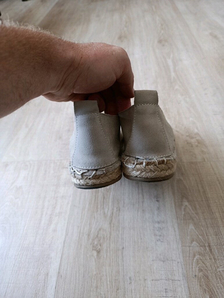 orjinal Elle sıfır gibi Espadril gerçek deri süet 40 - 6