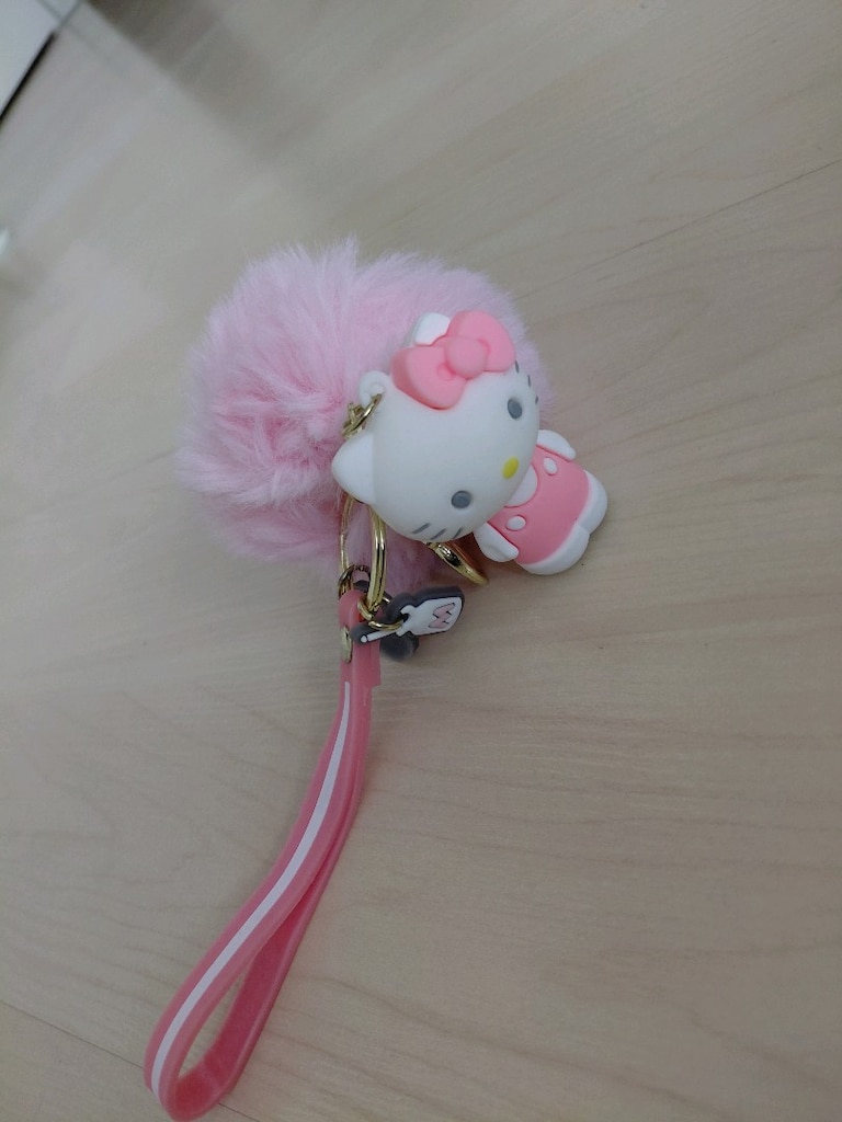 ponponlu anahtarlık hello Kitty sıfır - 5