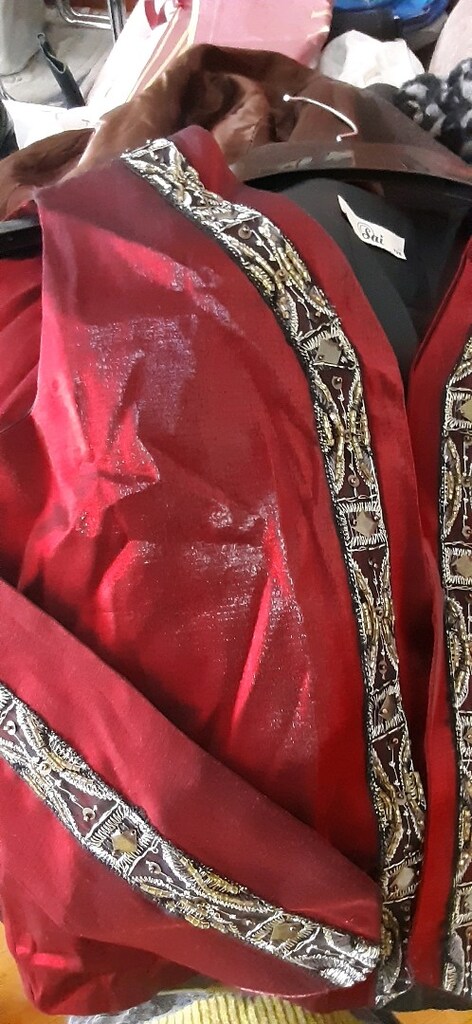 bordo saten efe çocuk yeleği - 14