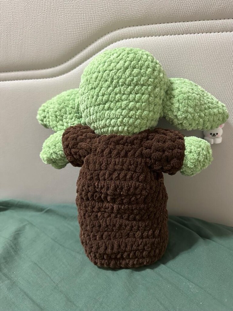 el örgüsü amigurumi baby yoda - 2