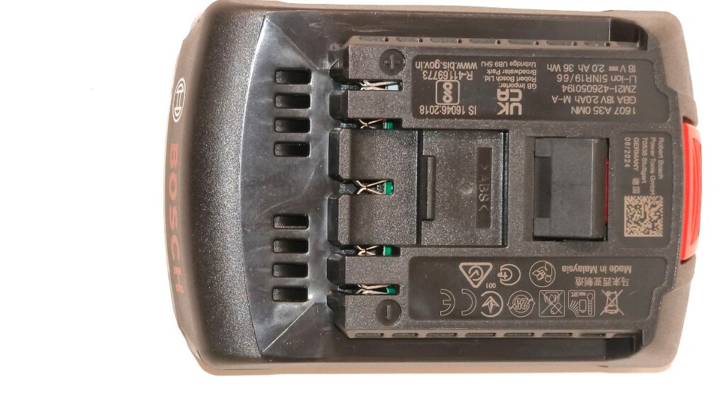 ORİJİNAL BOSCH 18 VOLT 2 AMPER BATARYA - 2