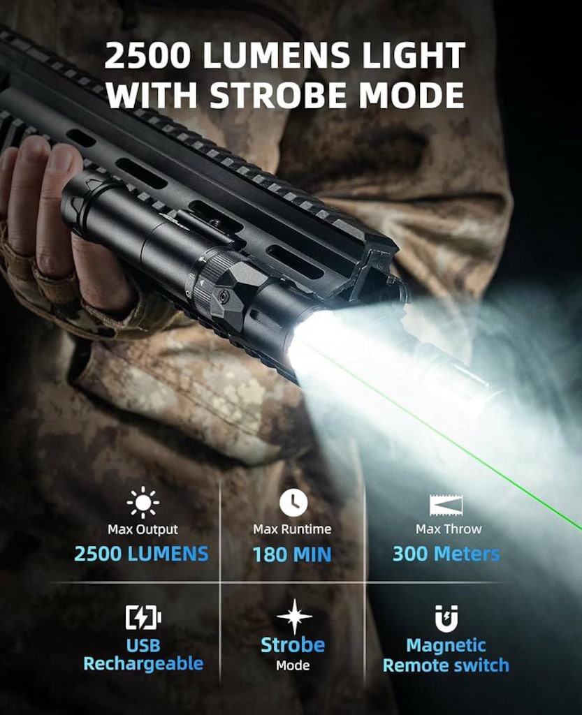 Ezshoot Lazer Fener Kombo Olight Odin Muadili - 8