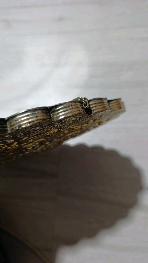 30 cm 900 Ayar gümüş küstüm aynası - 5