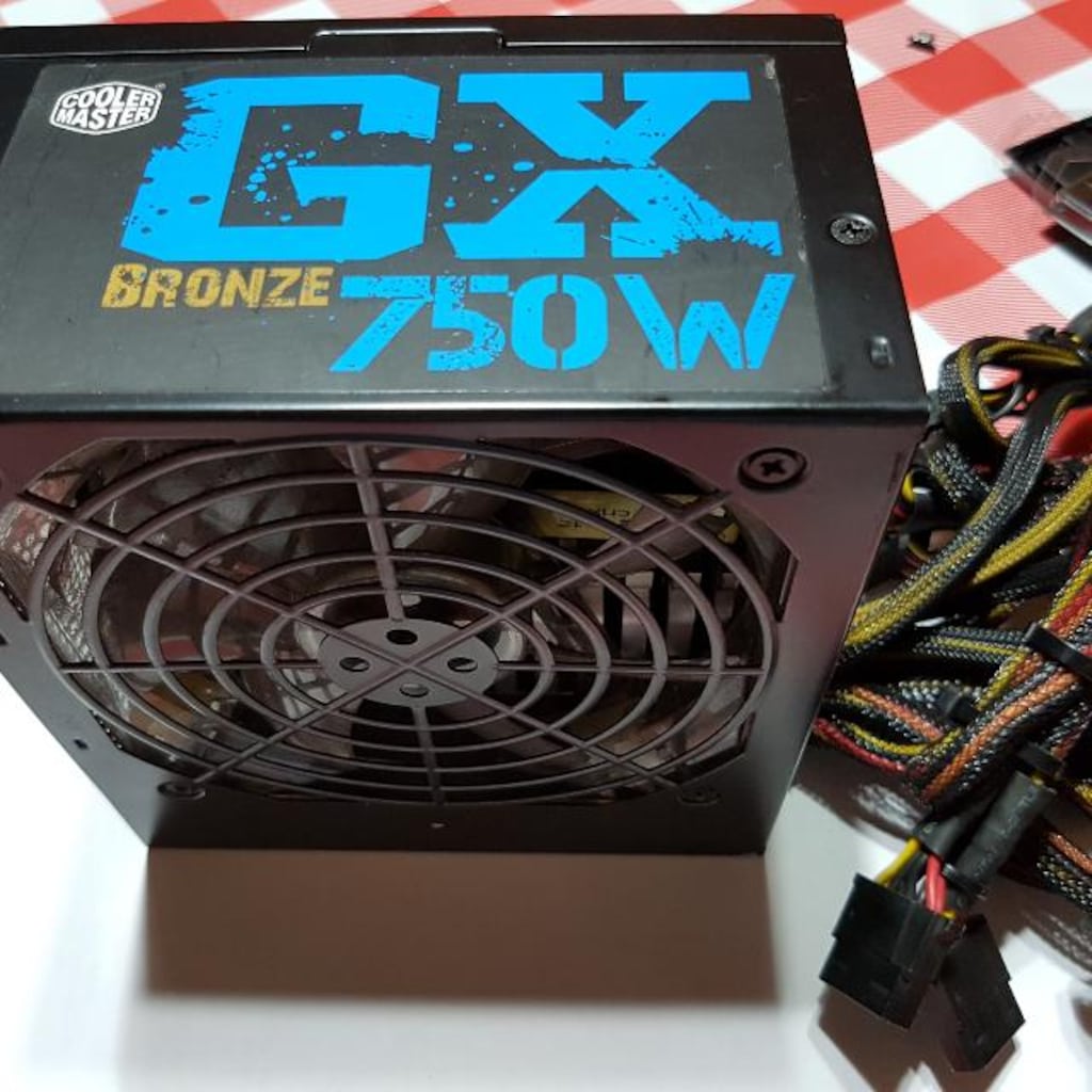 COOLER MASTER 750 WATT 80+ - POWER SUPPLY - PSU - DÜÇ KAYNAĞI - 6