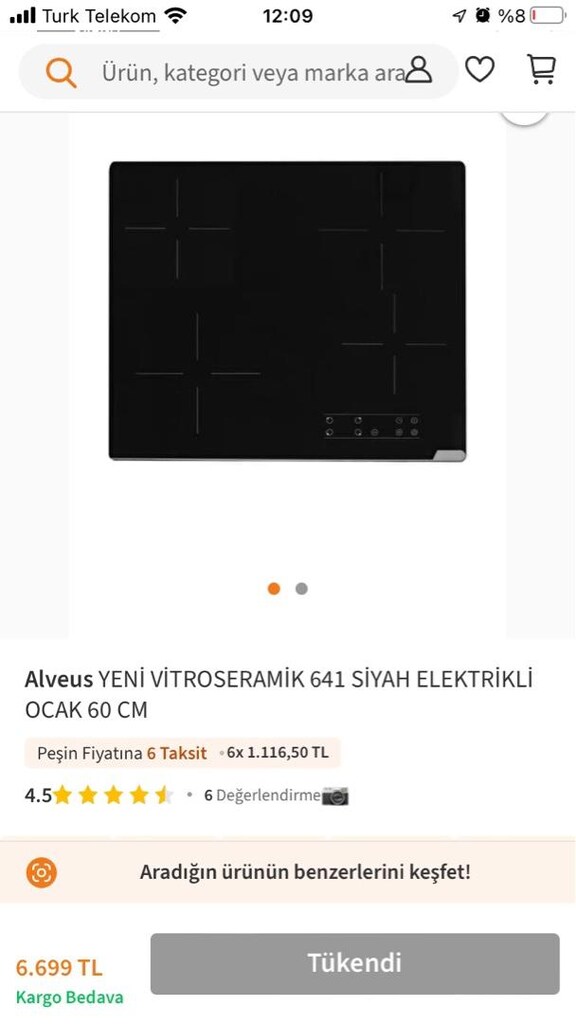 Alveus Elektrikli 4 gözlü ocak - 8