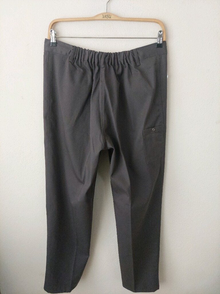 Erkek Beli lastikli Füme iş pantolonu - 3
