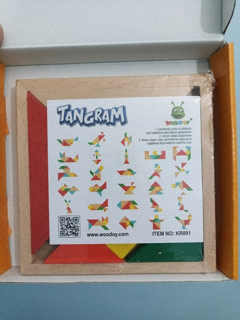 TANGRAM OYUNU, AHŞAPTAN - 3