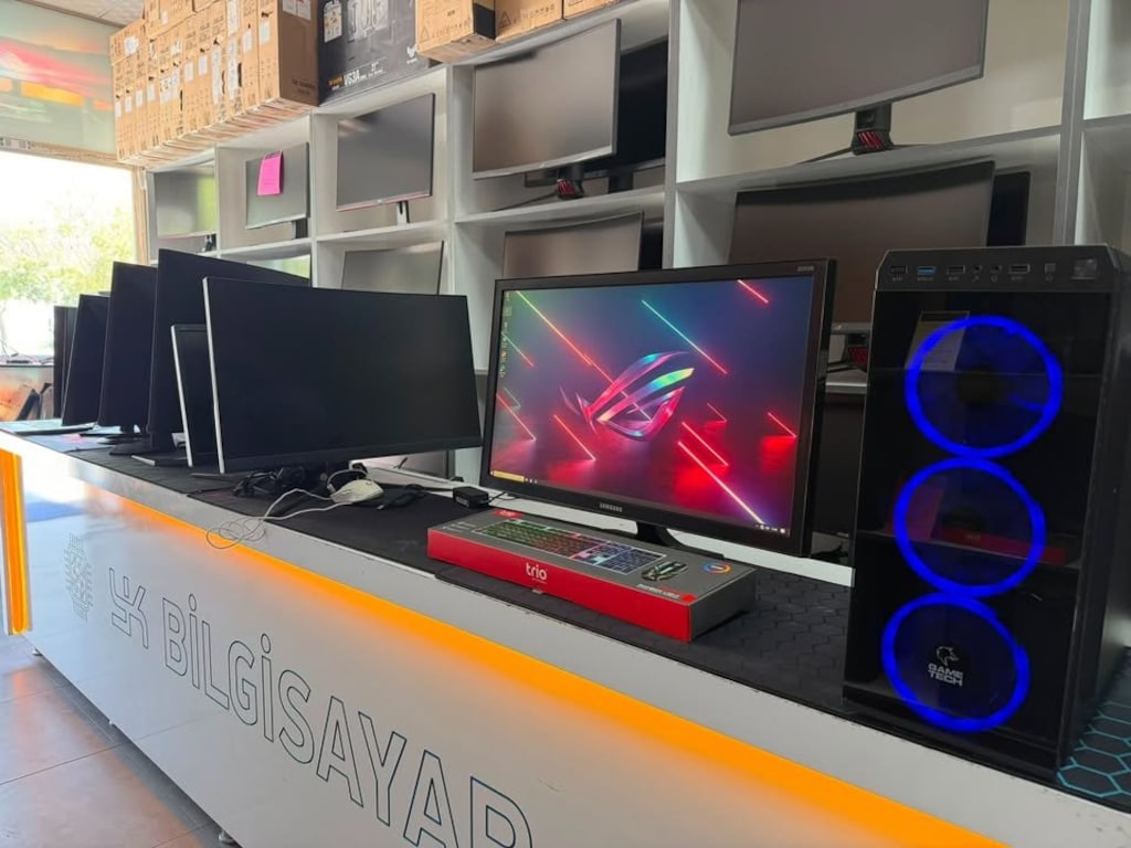 SAMSUNG 27" EKRAN İ5-6 İŞLEMCİ/8GB RAM ASUS 1050Tİ EKRAN KARTI - 2