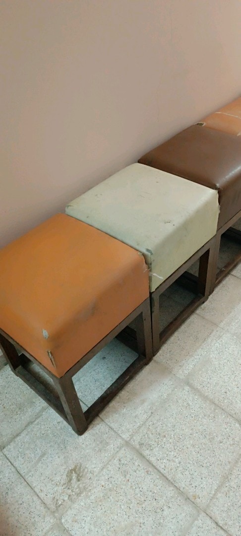 Ahşap puf oturak - 2