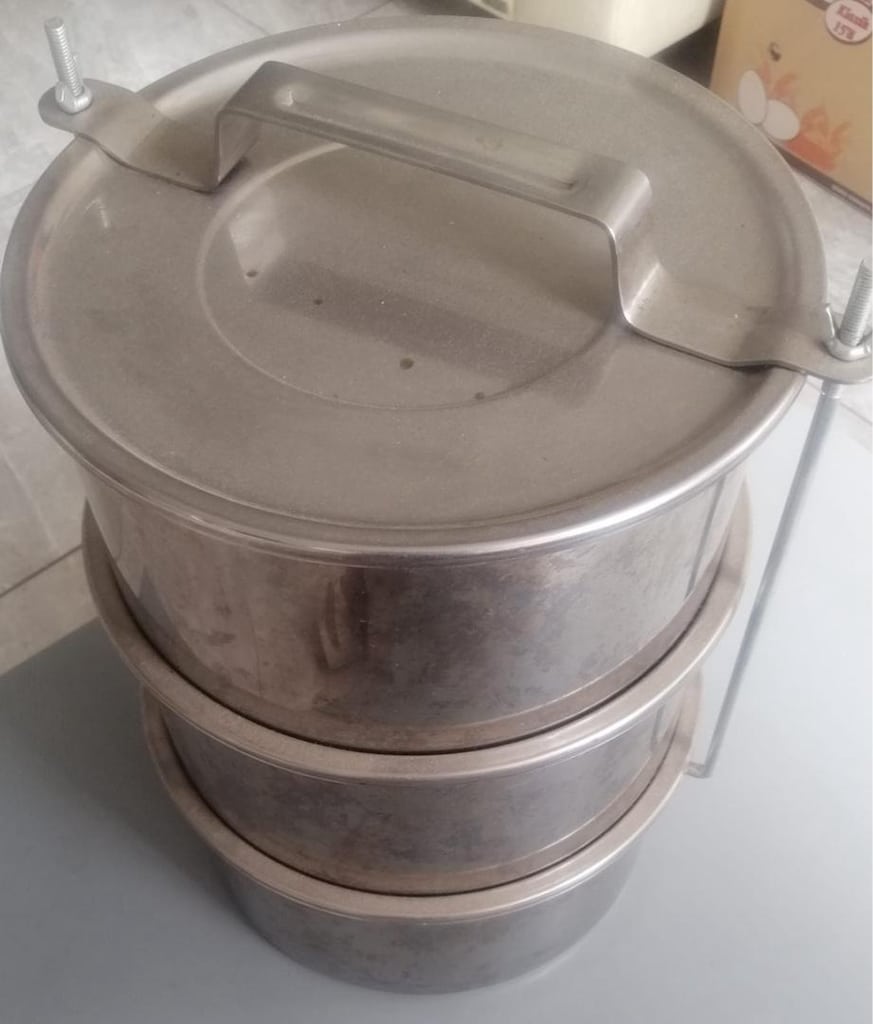 krom üçlü 10 kişilik sefertası - 2