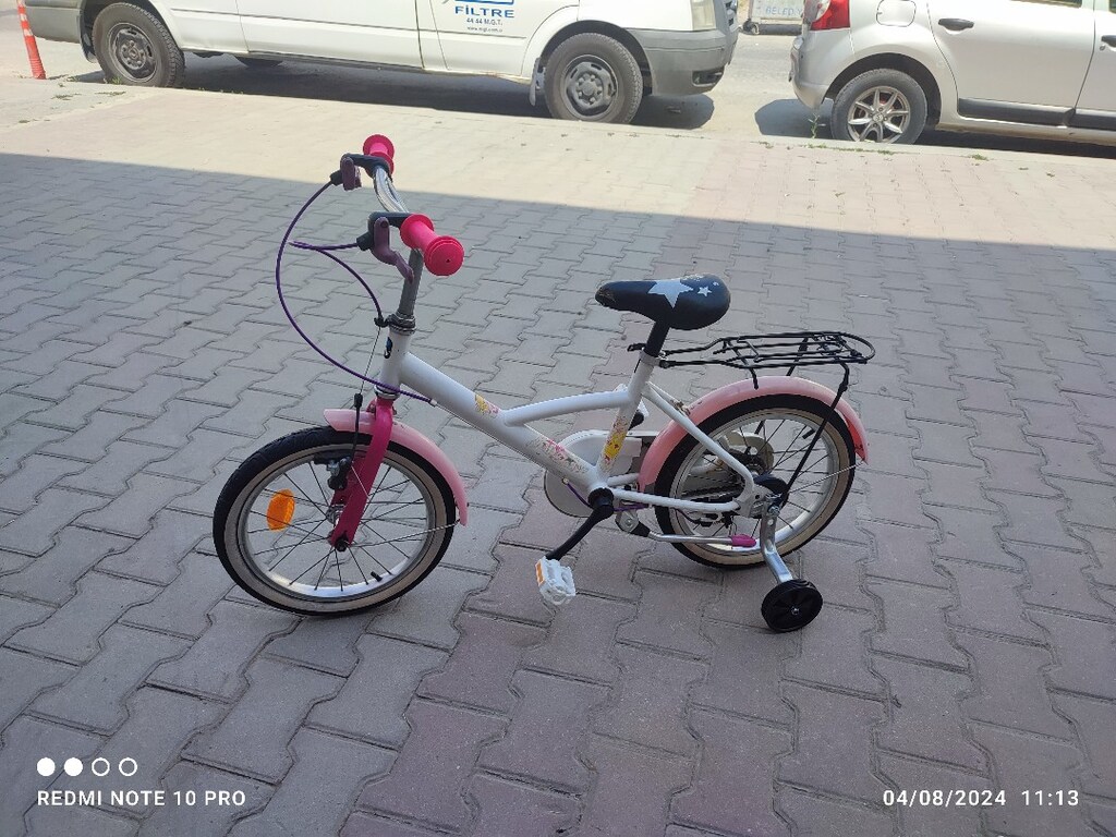 b twin 16 jant kız çocuk bisikleti kalite isteyenlere satılıktır.. - 3