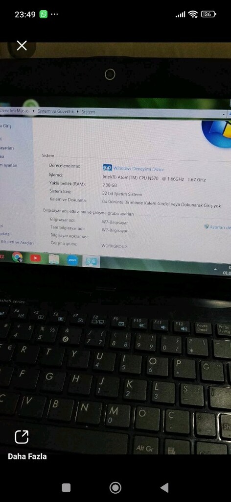 Asus notebook - 3