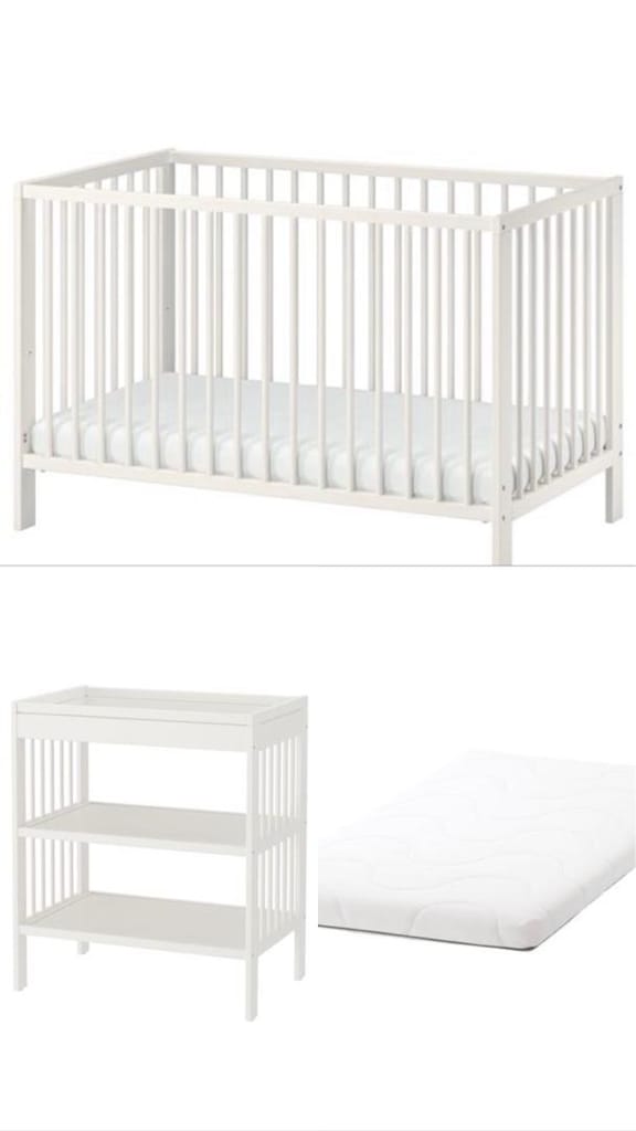 ikea GULLIVER BEŞİK- Alt açma ve bebek yatağı