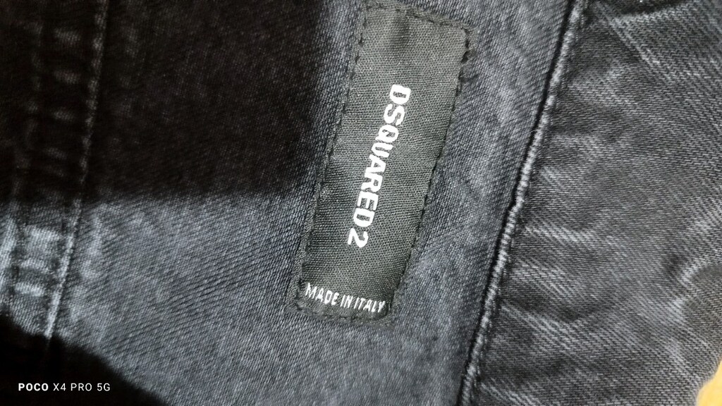 #DSquared2 ünlü marka taşlamalı kot ceket..Eni 52 Boyu 64??? - 7