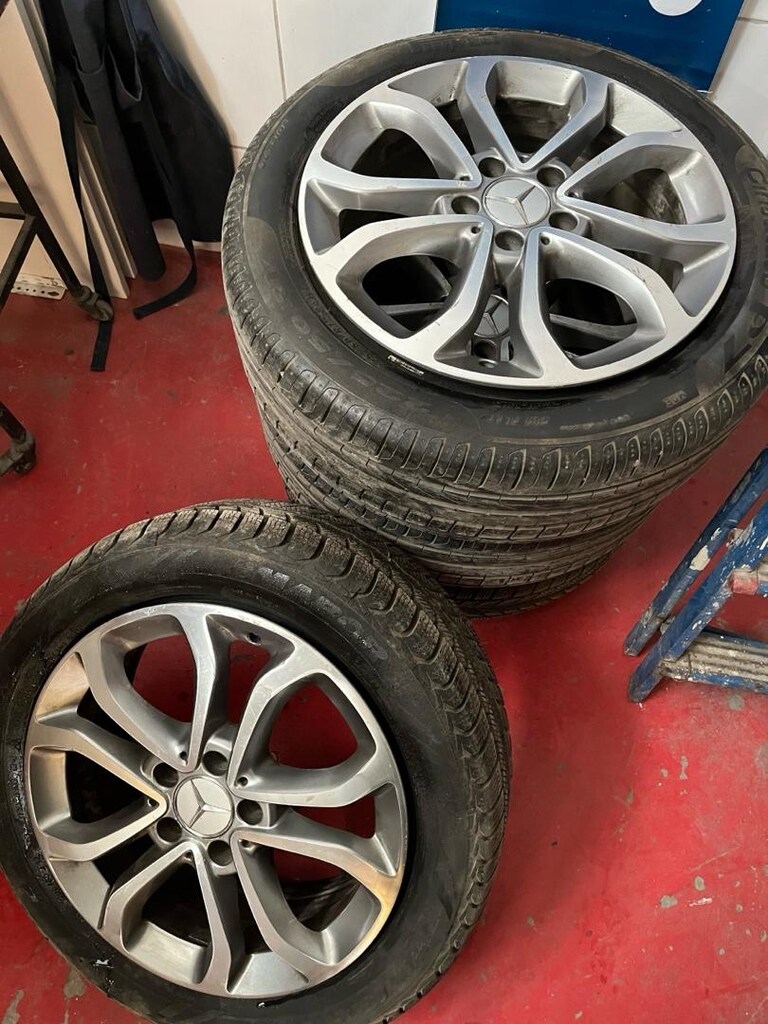 225/50/17 MERCEDES JANT LASTİK - 2