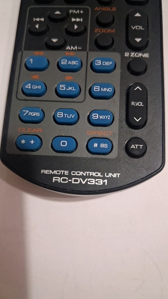 KENWOOD RC-DV331 KUMANDA - 2