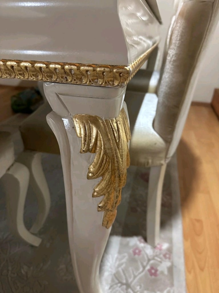 Ahşap Avangard Masa Takımı - 6