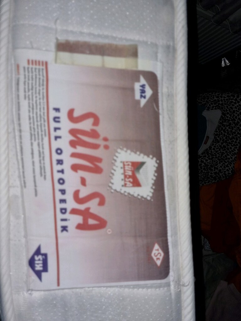 Sunsayatak Sünsa Full Ortopedik Yatak 160X200 - 3