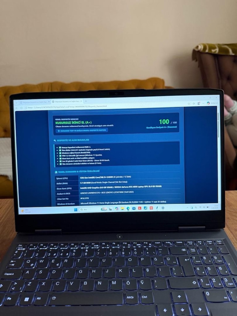 TERTEMİZ LENOVA LOQ 4050 LAPTOP - 10