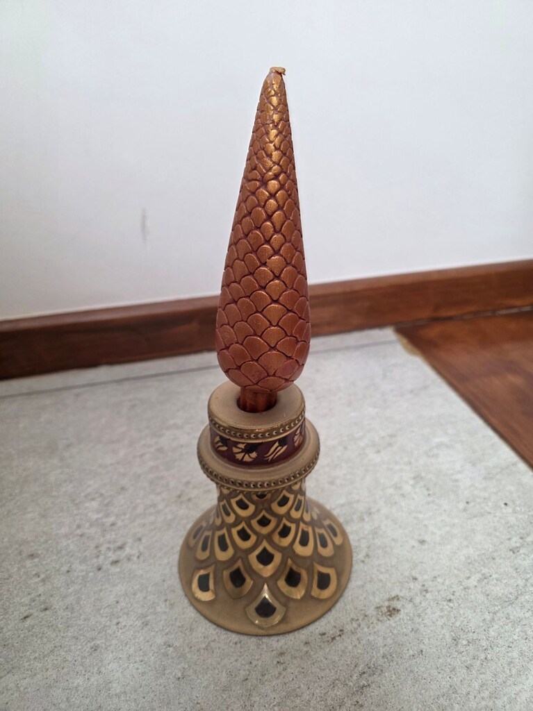El yapımı PAŞABAHÇE özel seri şamdan ve mum - 2
