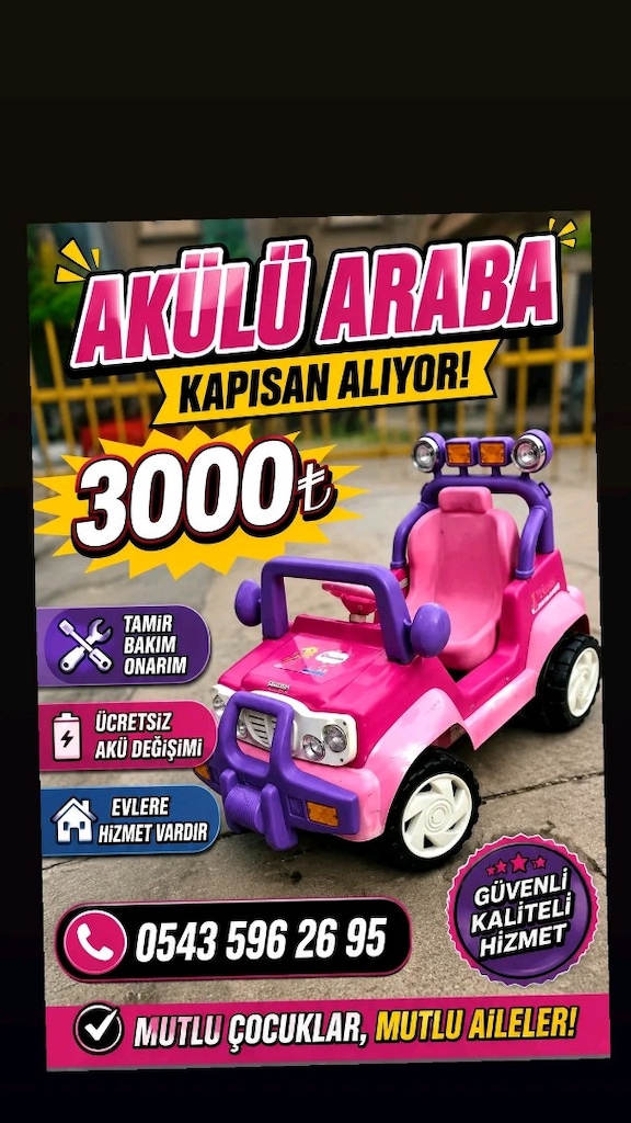 akülü araba - 3