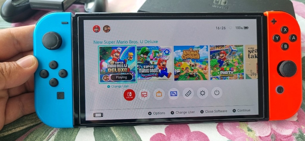 Nintendo Switch Oled ÇİPLİ TERTEMIZ-128 GB Hafıza Kartli - 2