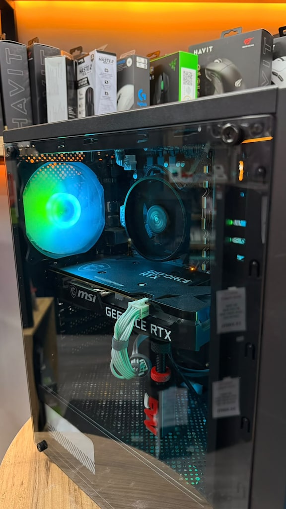 " TEMİZ " R5 5600 / RTX 3060 12GB / 16GB RAM / 500 SSD - SİSTEM - 2